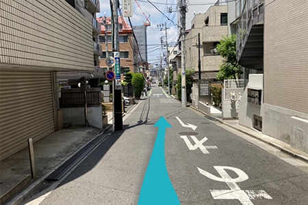 電車でお越しの方-手順（7）