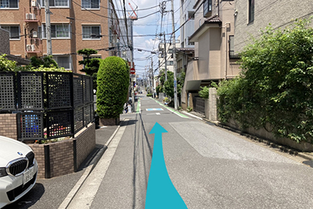 電車でお越しの方-手順（8）