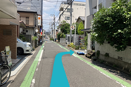 電車でお越しの方-手順（10）